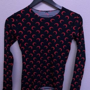 Marine Serre Second Skin Moon Top